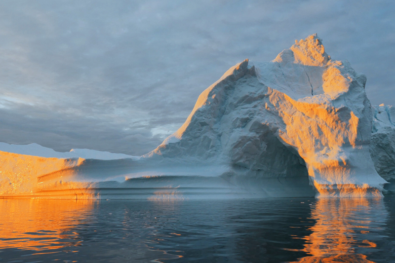 melting glaciers