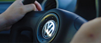 VW steering wheel