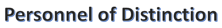 Personnel of Distinction