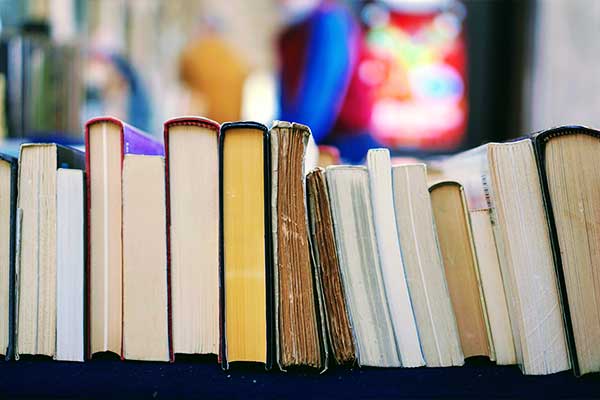 book stack