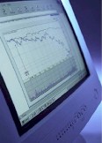 Statistical Graph on Computer Screen