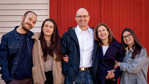 Susan and family
